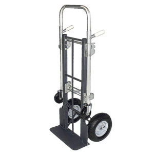 Aluminum and Steel Convertible Truck with 13" Pneumatic Tires Upright
