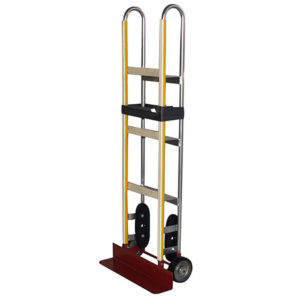 42187DB Aluminum Appliance Truck with Ratchet Belt Tightner and Mold-On Wheels