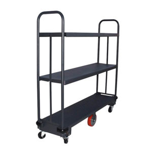 U Boat Flat Cart with 2 Shelves